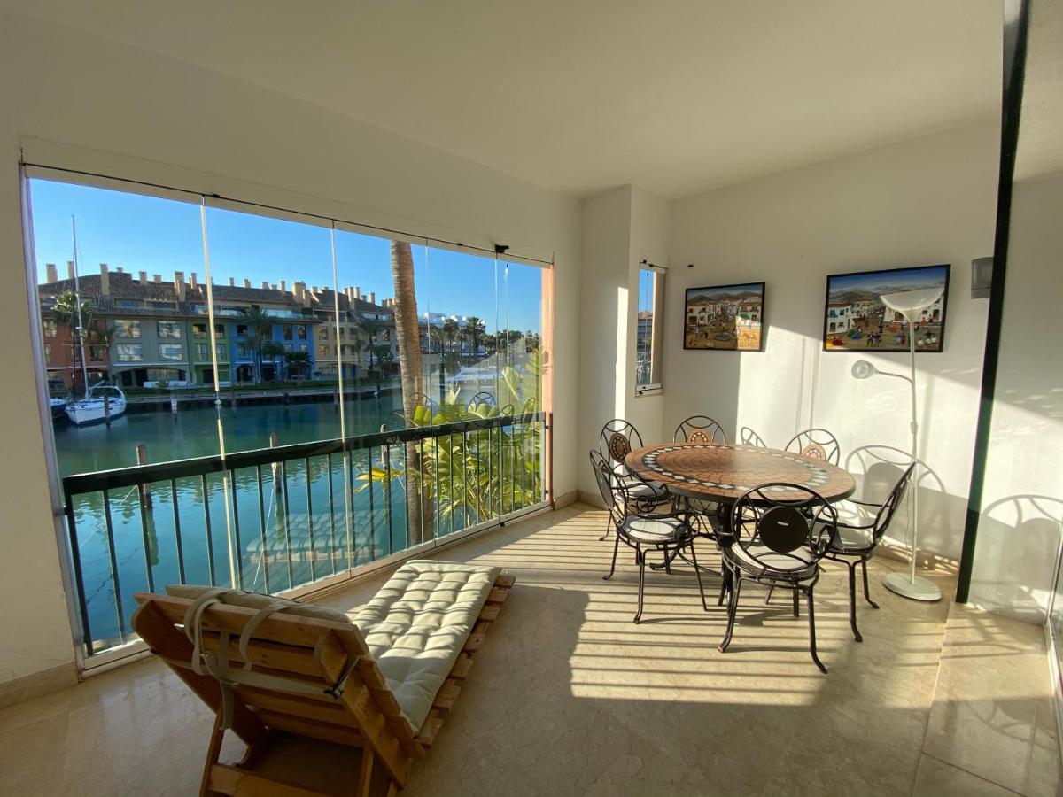Apartamento Con Piscina ,Playa Con Vistas Panoramicas En La Marina De Sotogrande San Roque  Exteriér fotografie