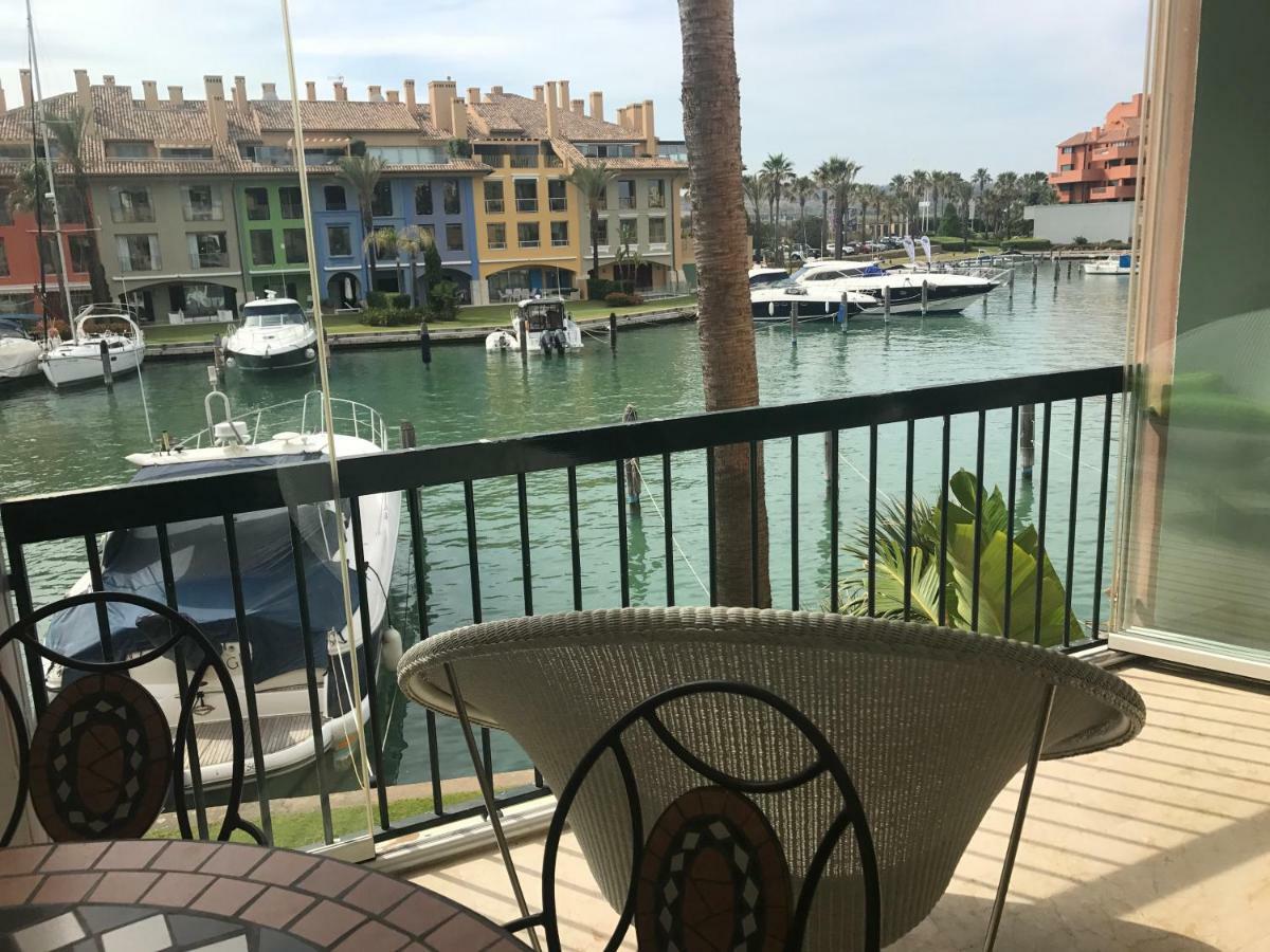 Apartamento Con Piscina ,Playa Con Vistas Panoramicas En La Marina De Sotogrande San Roque  Exteriér fotografie