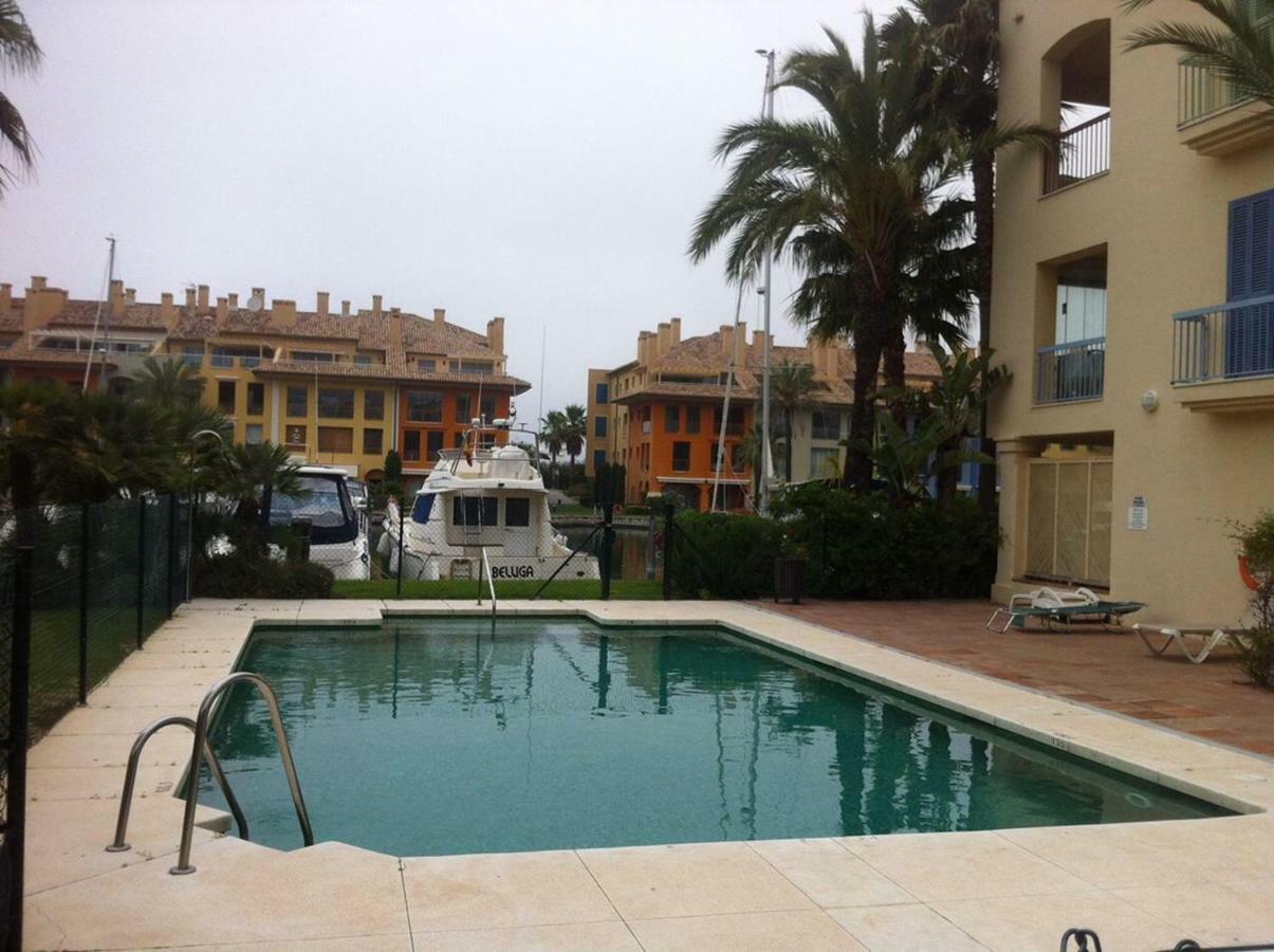 Apartamento Con Piscina ,Playa Con Vistas Panoramicas En La Marina De Sotogrande San Roque  Exteriér fotografie